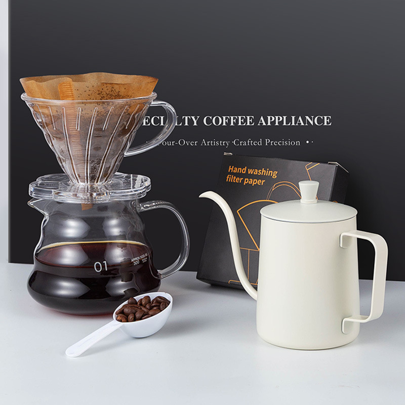 Coffee Equipment For Home - Modern Home Coffee Brewing Set Pour-over