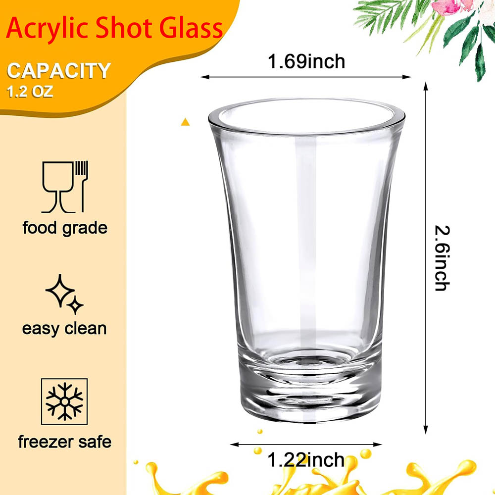 1.2oz Acrylic Shot Glass Bulk  - Espresso Shot Glass recensie en prijs
