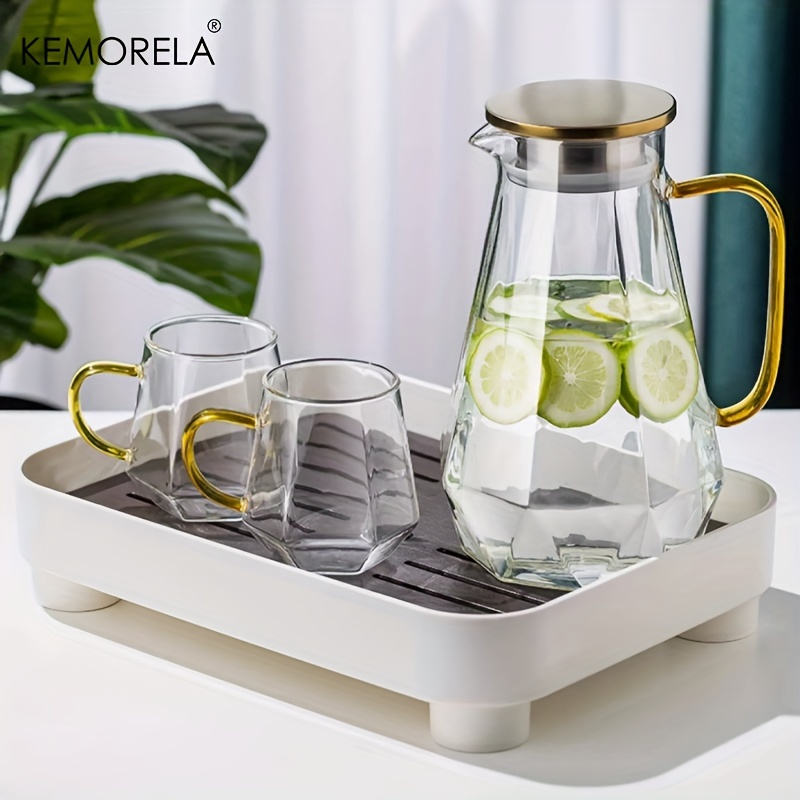 1PCS Diamond Texture Glass Tea - Coffee Equipment For Home recensie en prijs