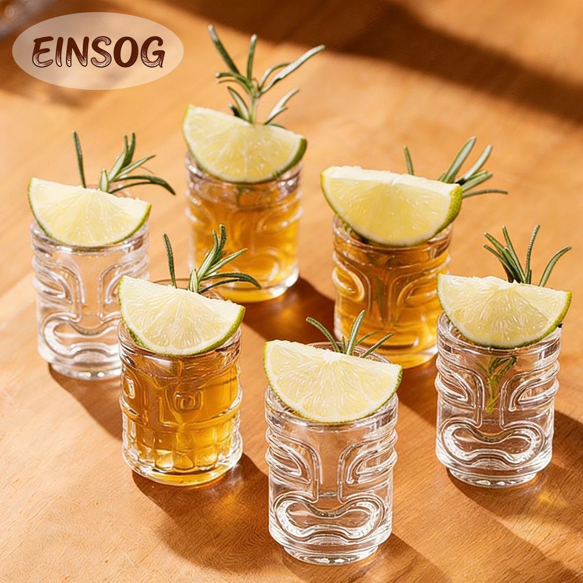 6Pcs Shot Glasses With Three D - Espresso Shot Glass recensie en prijs