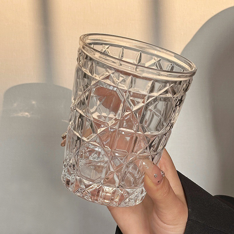 2pcs 310ml Vintage Diamond Pat - Espresso Shot Glass recensie en prijs