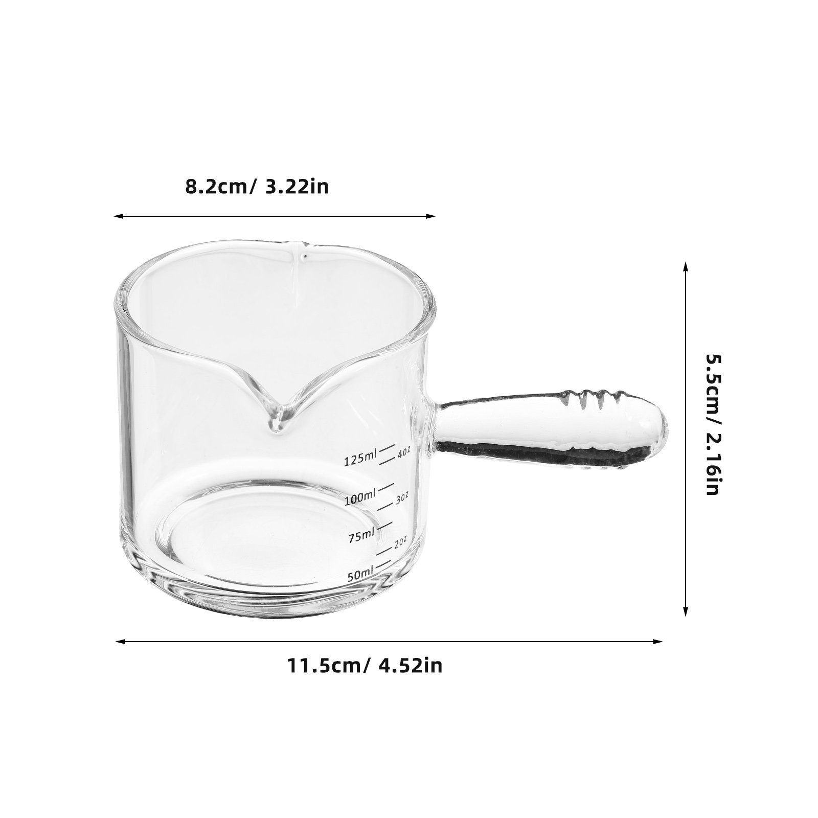 125ml Glass Espresso Cup Doubl - Espresso Shot Glass recensie en prijs