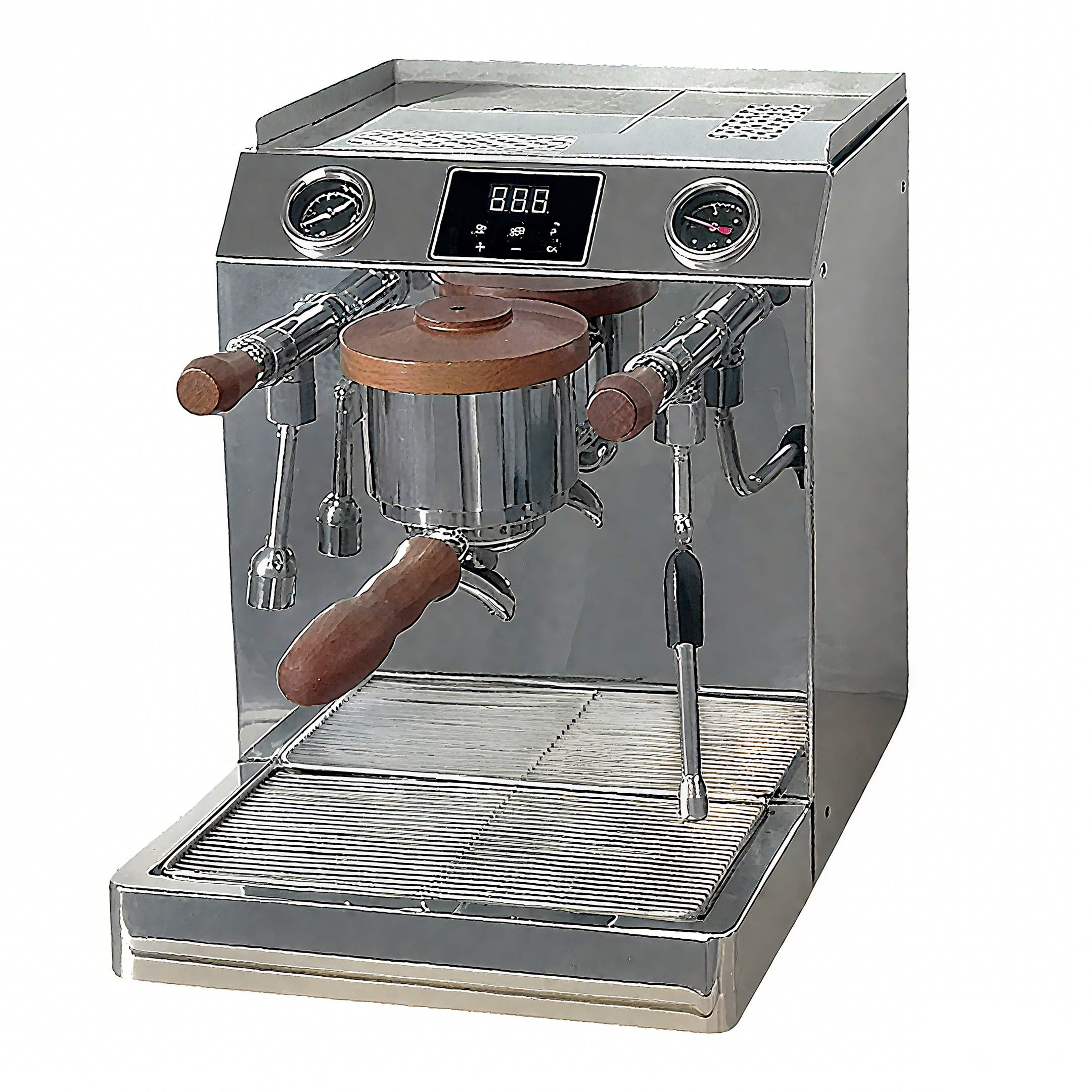 Dual Stainless Steel Boiler Ex - Coffee Equipment For Espresso Machine recensie en prijs