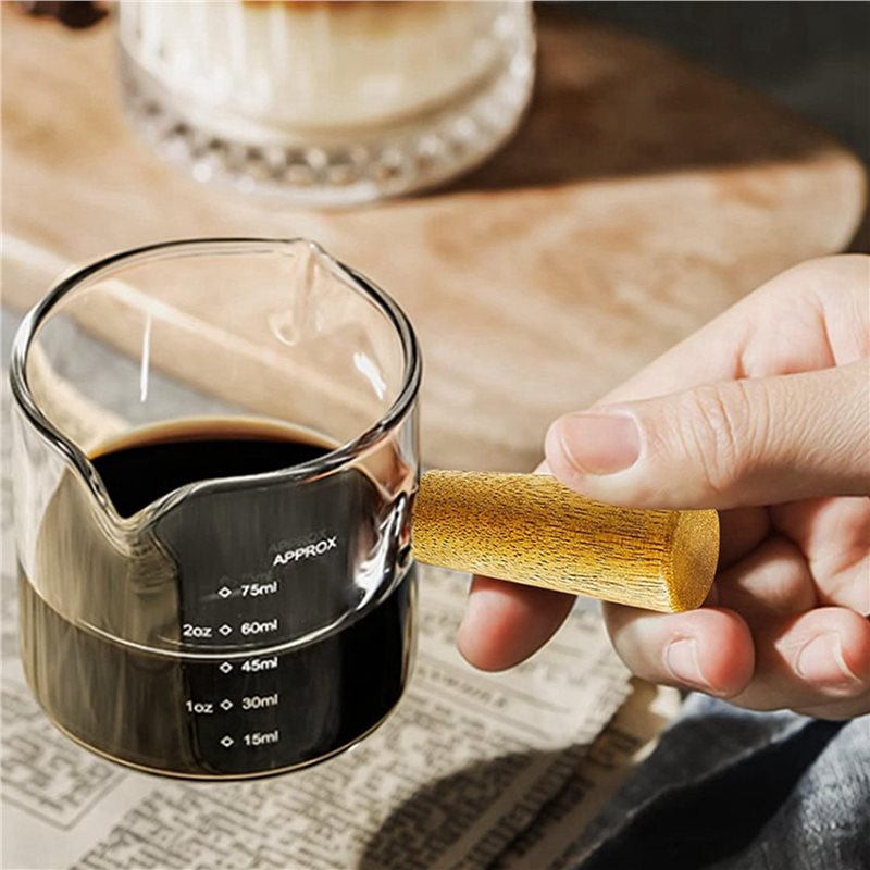 ABWZ-8Pcs Double Spouts Espres - Espresso Shot Glass recensie en prijs