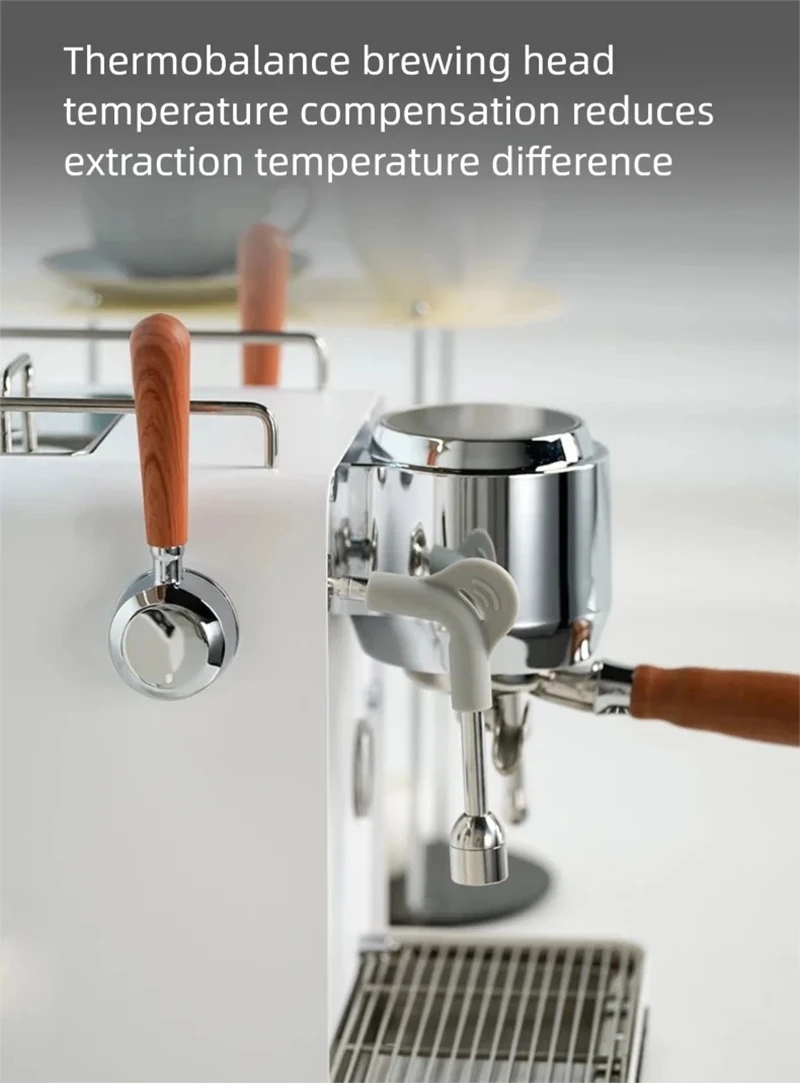 E101 58mm Espresso Machine wit - Pressure Gauge Espresso recensie en prijs