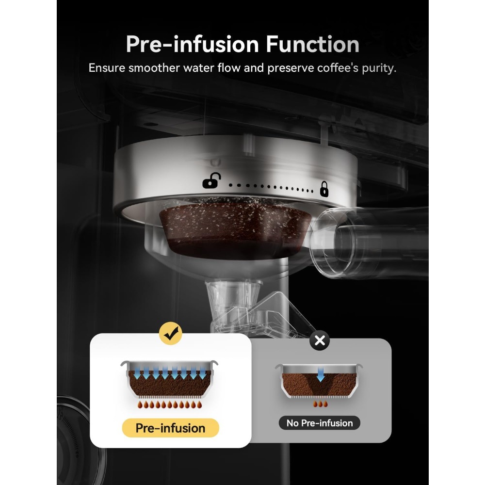 58mm Professional Espresso Cof - Pressure Gauge Espresso recensie en prijs