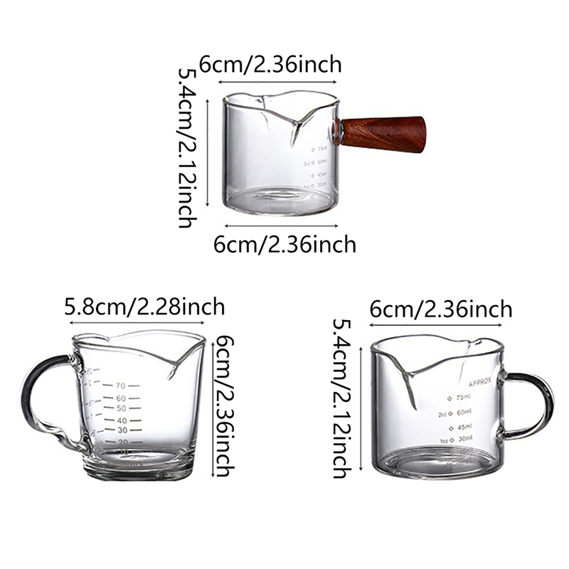 70/75ml Espresso Shot Glass Do - Espresso Shot Glass recensie en prijs