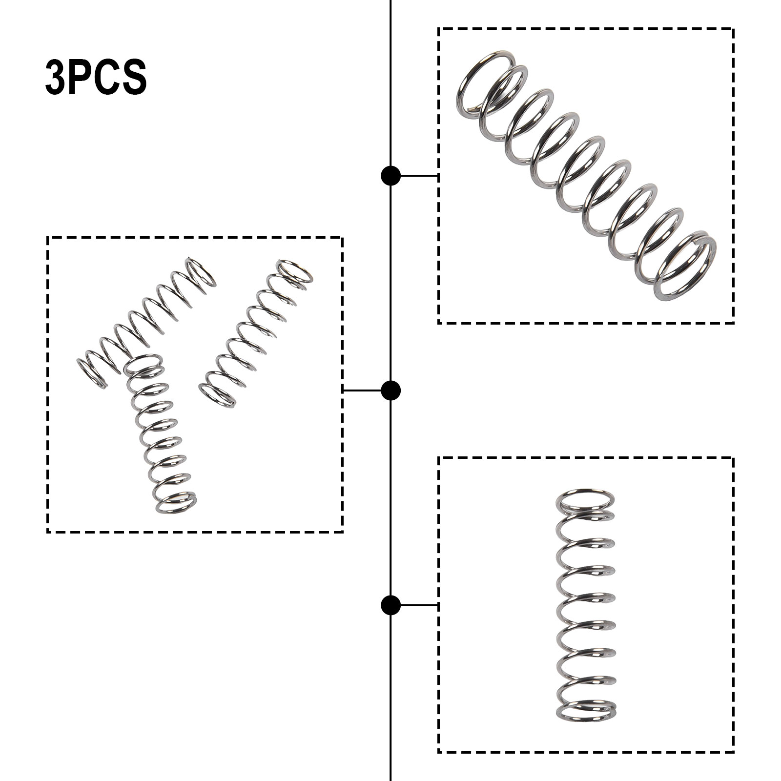 3pcs 6.5/8/9Bar OPV Springs Se - Pressure Gauge Espresso recensie en prijs