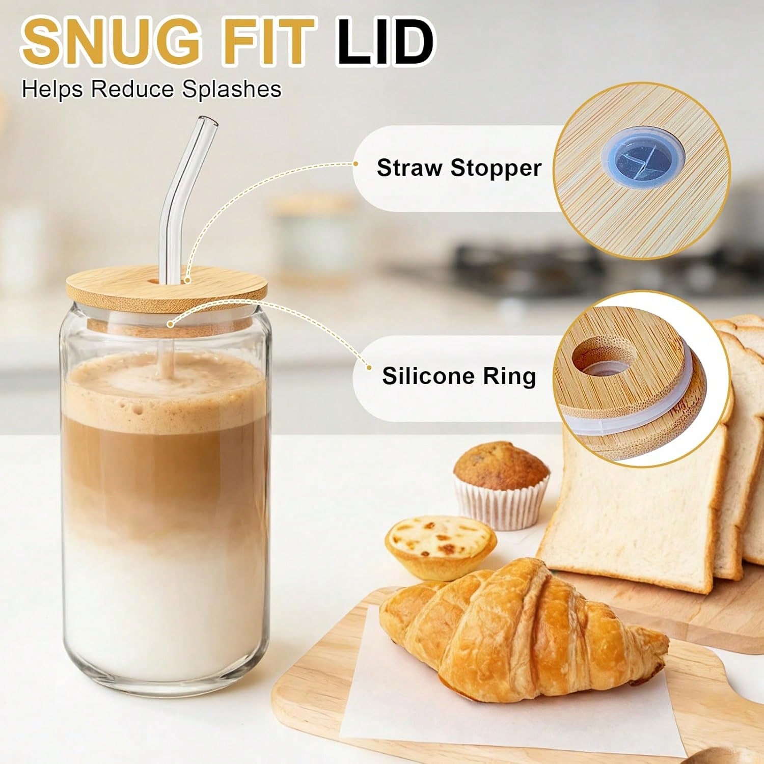 Glass Cups With Lids And Straw - Espresso Shot Glass recensie en prijs