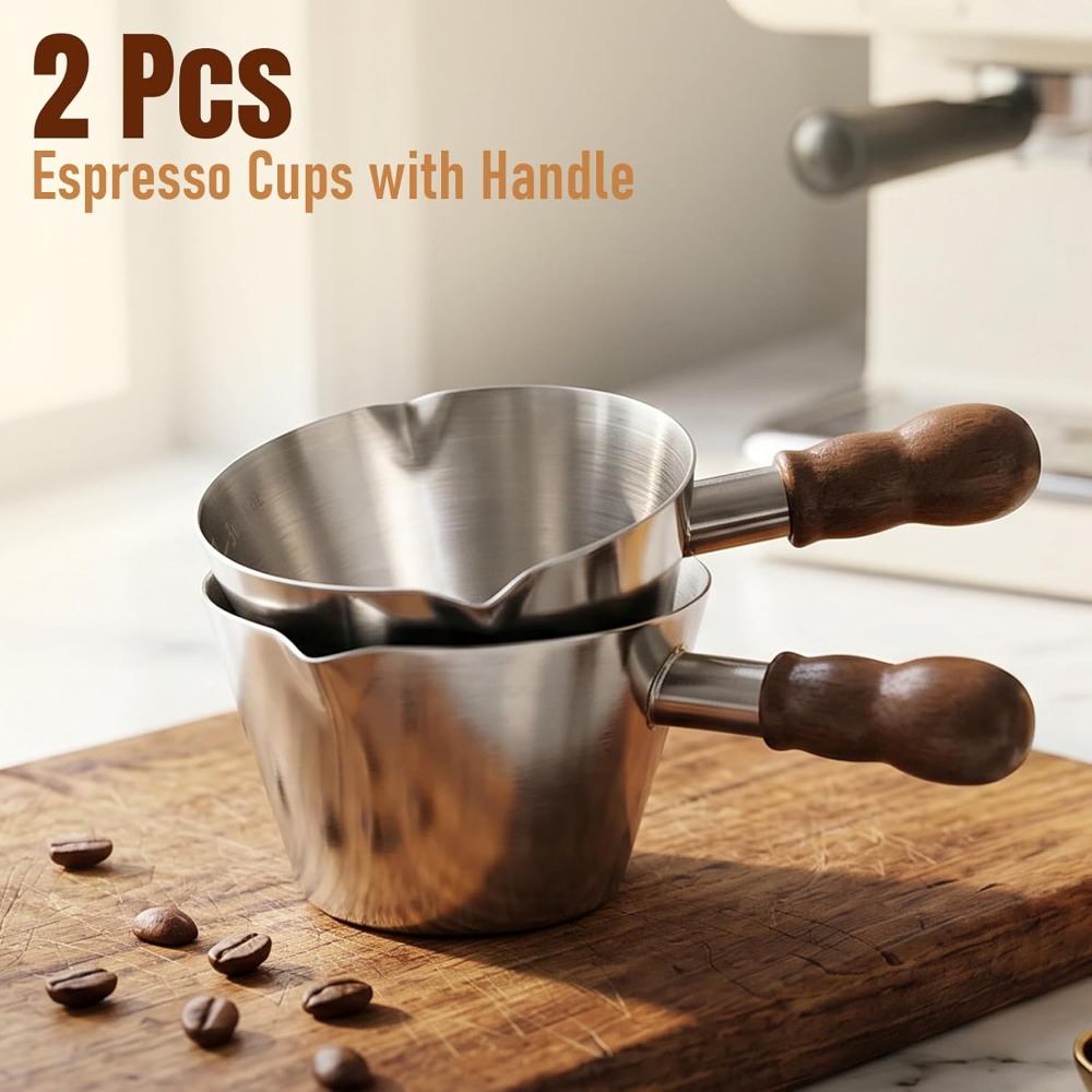 2 Pcs Espresso Cups with Handl - Espresso Shot Glass recensie en prijs